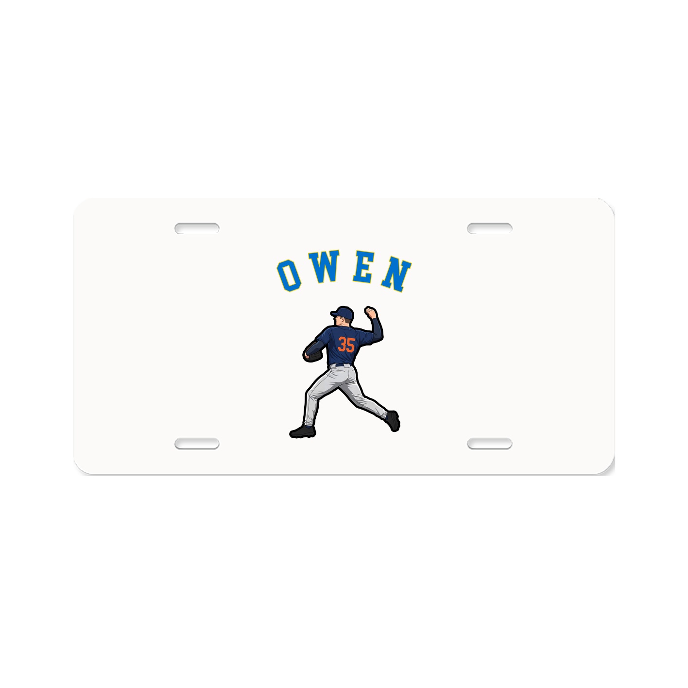 License Plate — Shirsey Arch in Classic