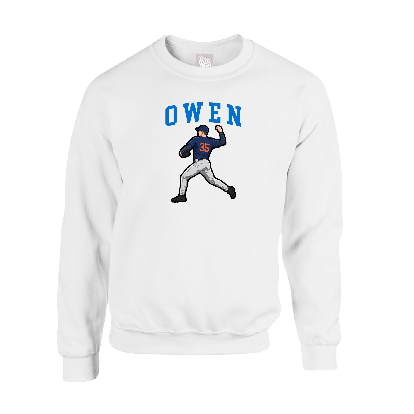 Fleece Crew — Shirsey in White