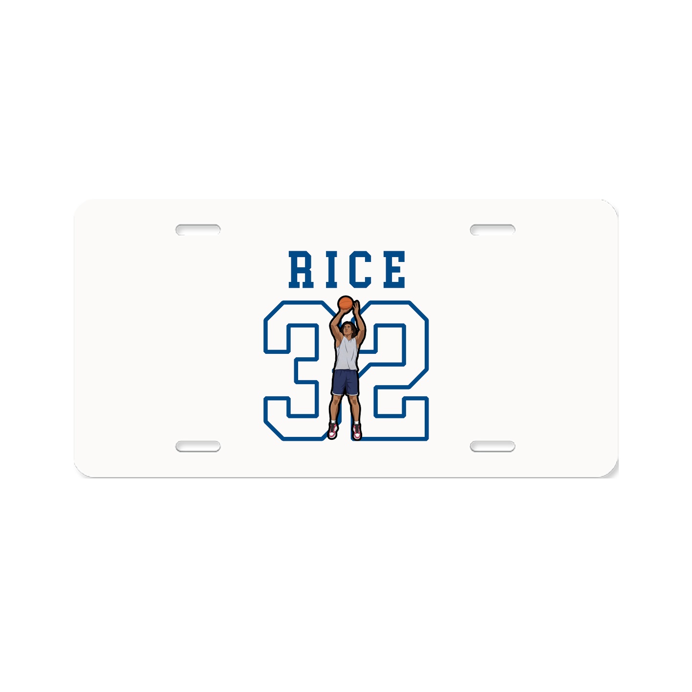 License Plate — Shirsey in Classic