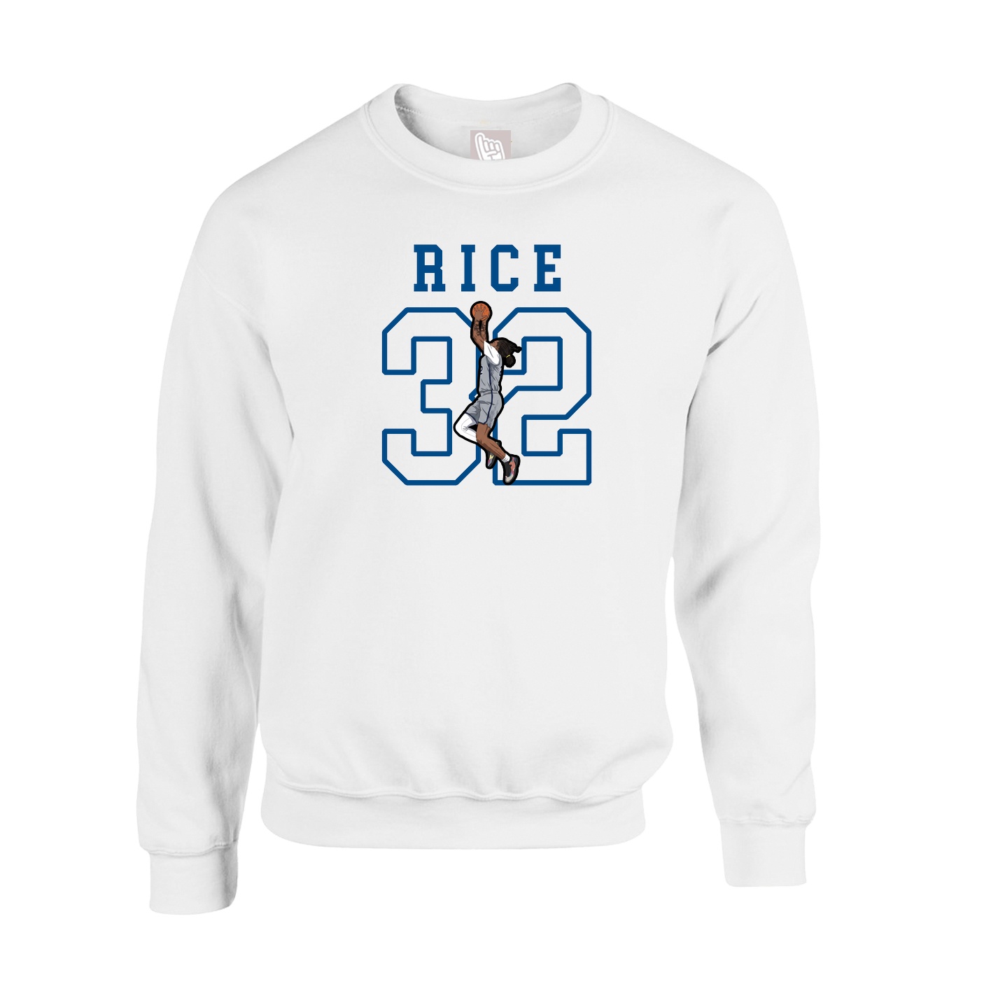 Fleece Crew — Shirsey in White