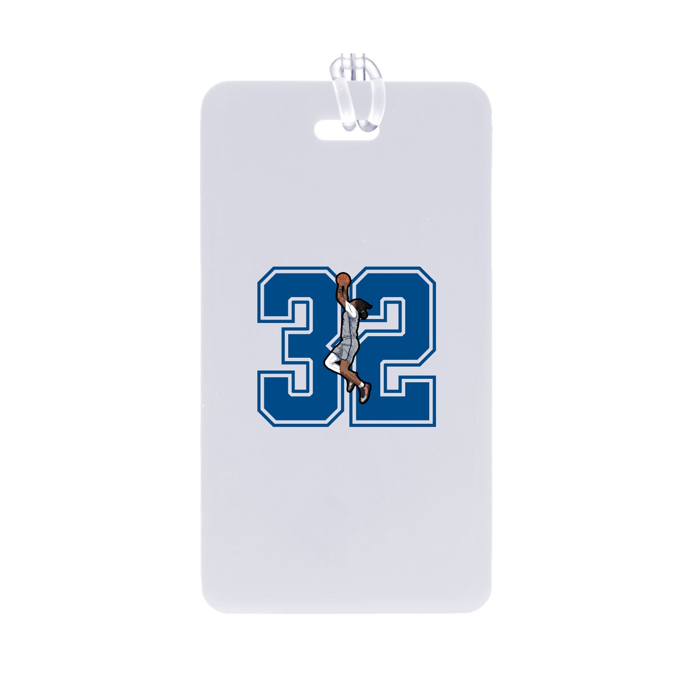 Bag Tag — Number in Classic