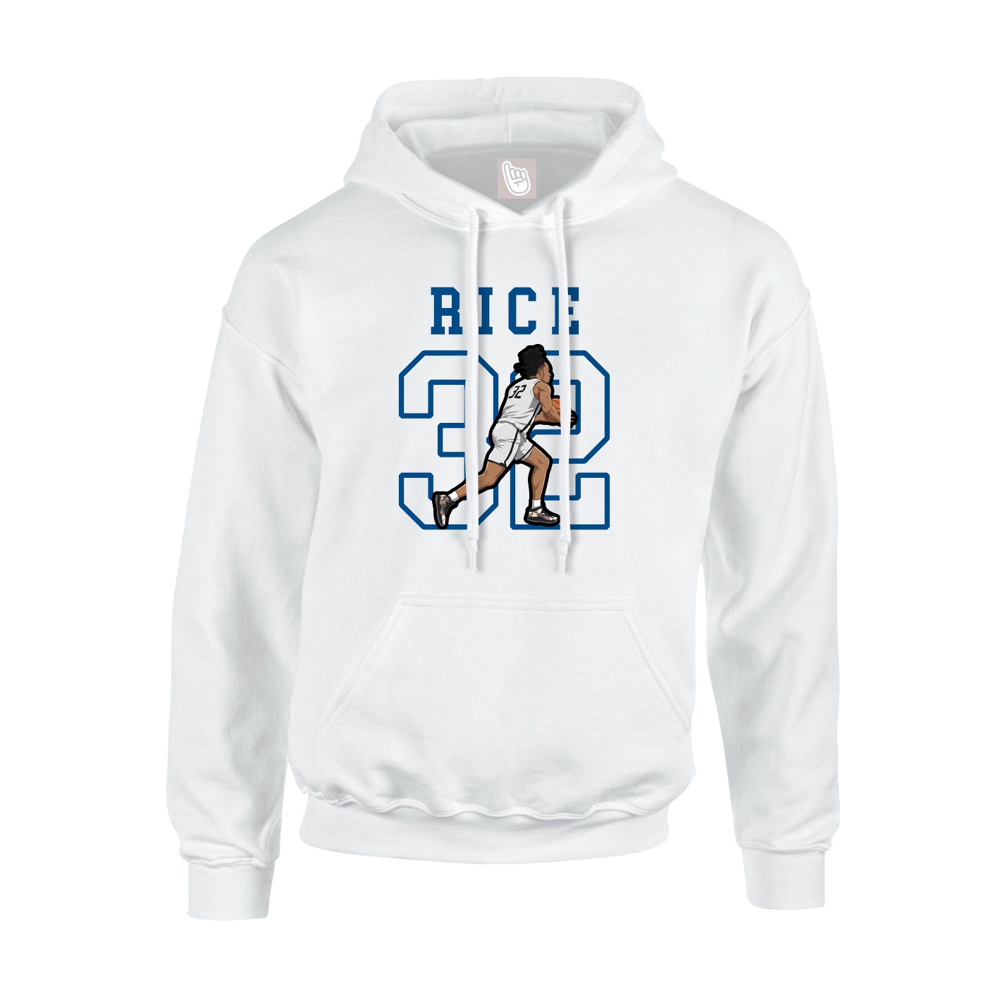 Hoodie — Shirsey in White