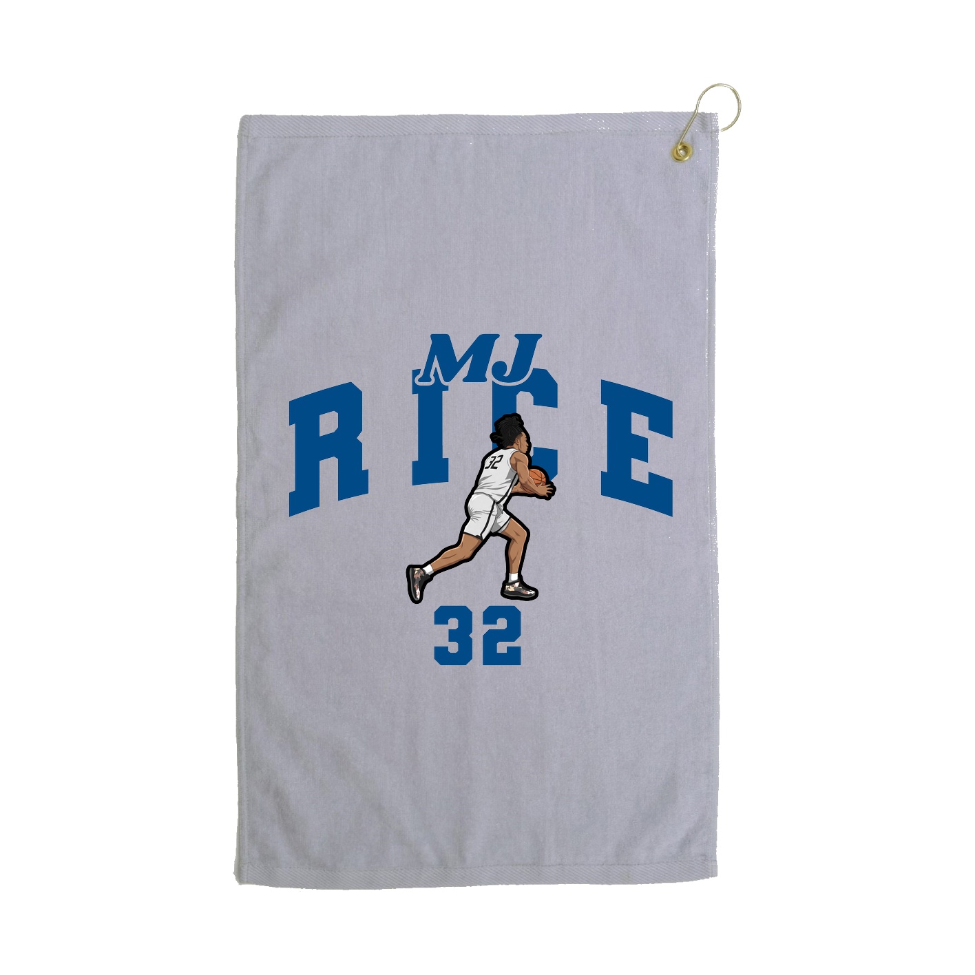 Golf Towel — Signature Arch in Grey