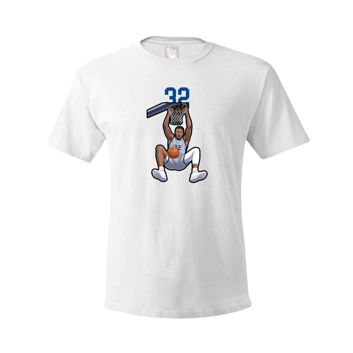 Tee — Number Top in White