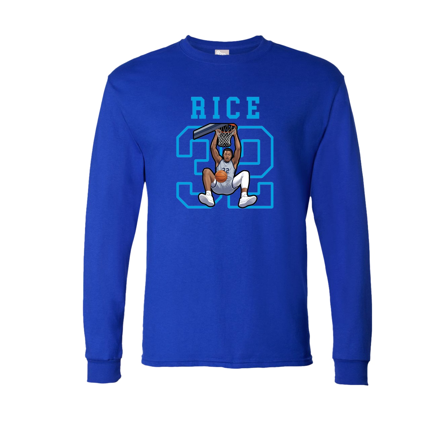 Long Sleeve Tee — Shirsey in Royal