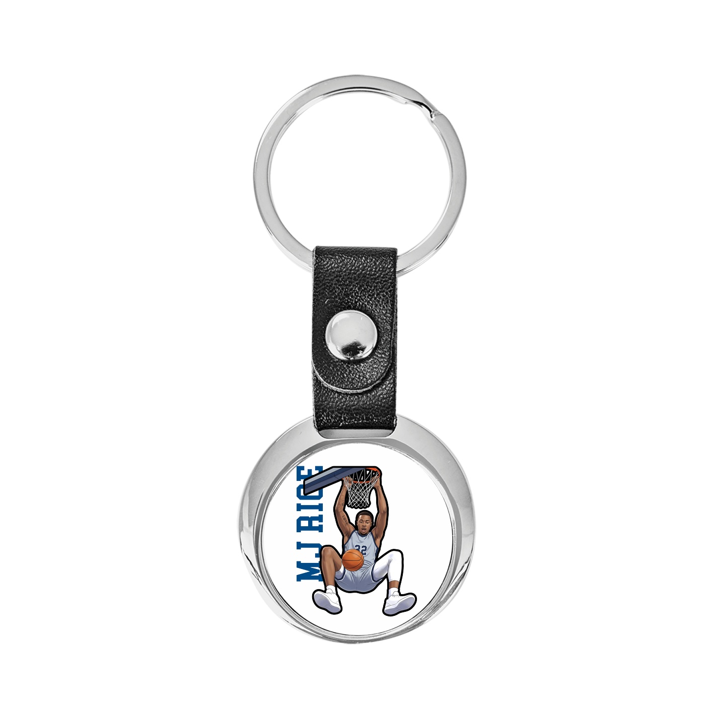Key Chain — Name Vertical in Classic