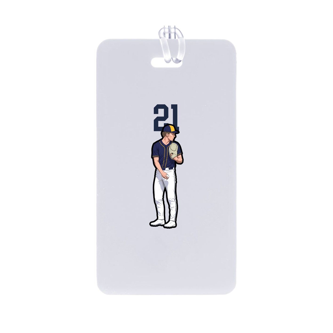 Bag Tag — Number Top in Classic