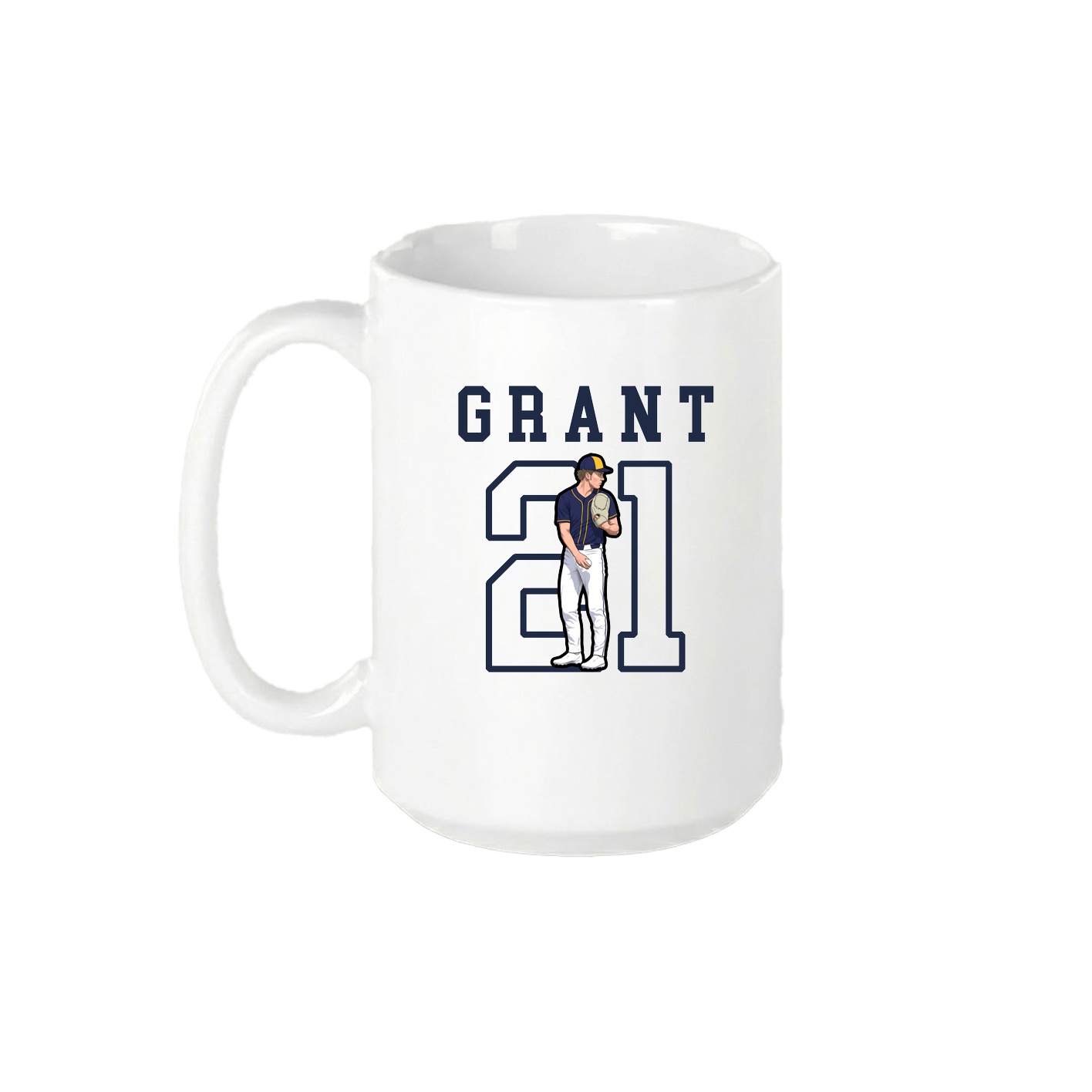 15oz Coffee Mug — Shirsey in White
