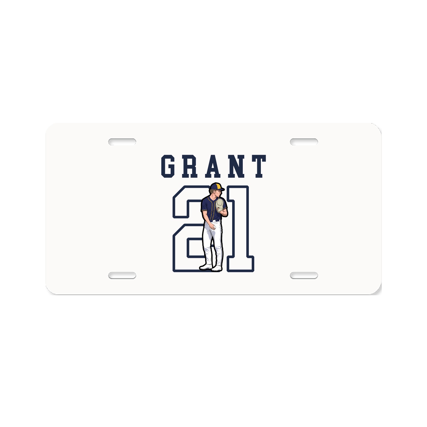 License Plate — Shirsey in Classic