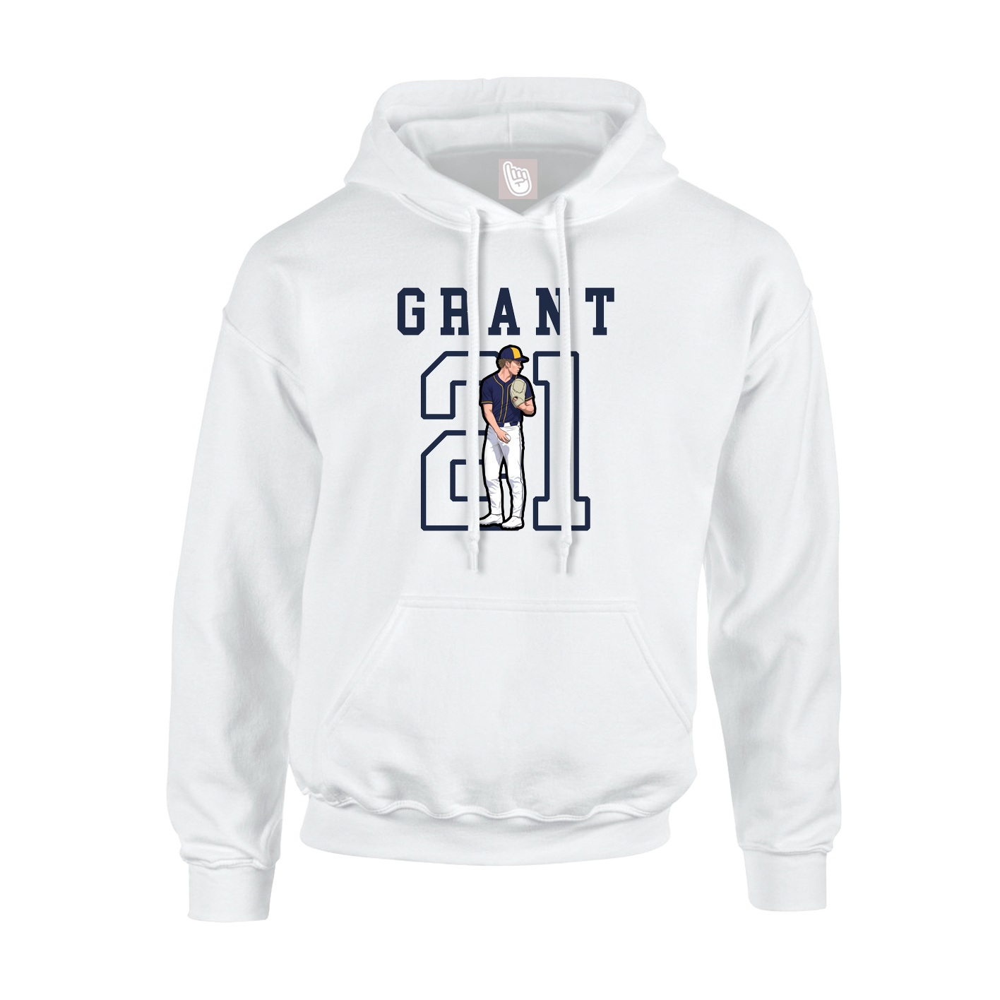Youth Hoodie — Shirsey in White
