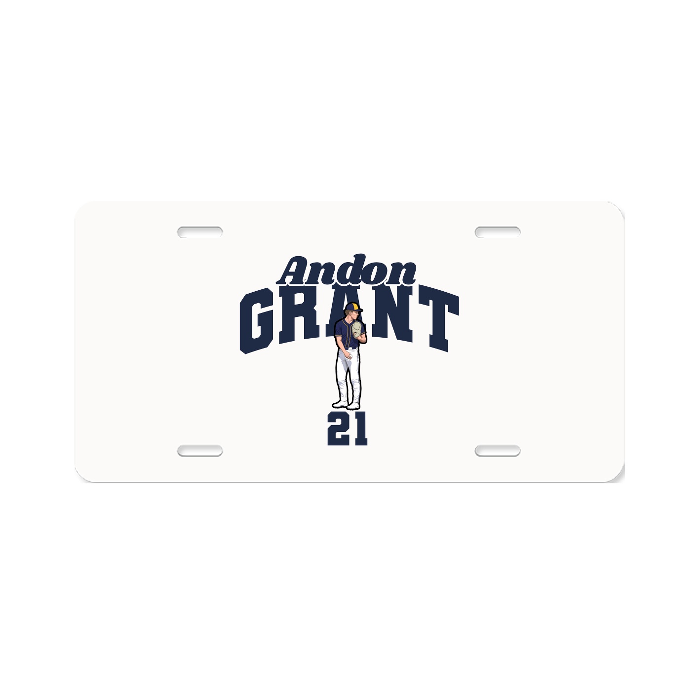 License Plate — Signature Arch in Classic