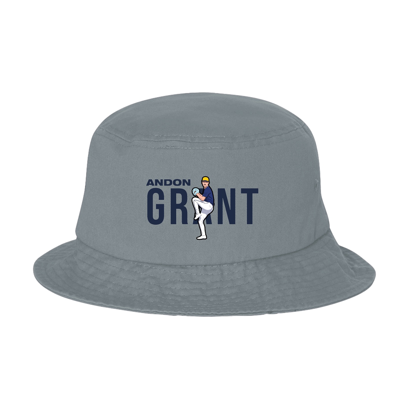 Bucket Cap — Player Name in Grey