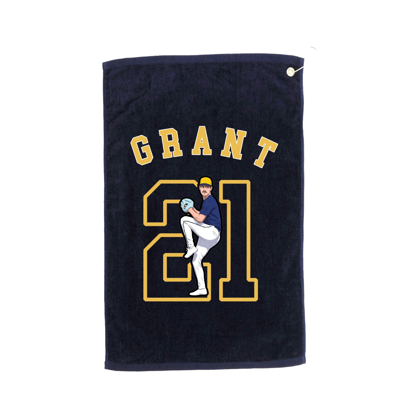 Golf Towel — Shirsey Arch in Navy