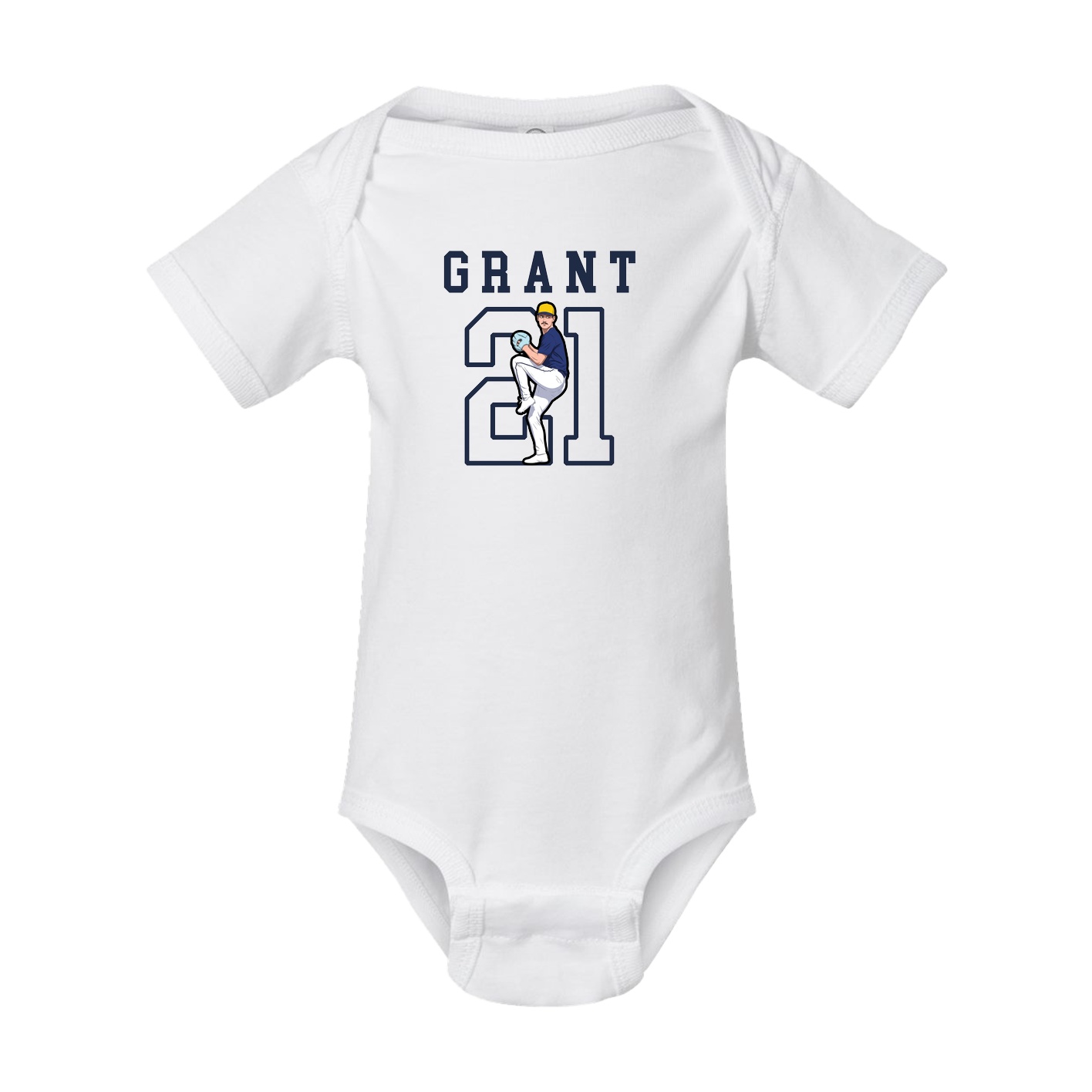 Baby Onesie — Shirsey in White