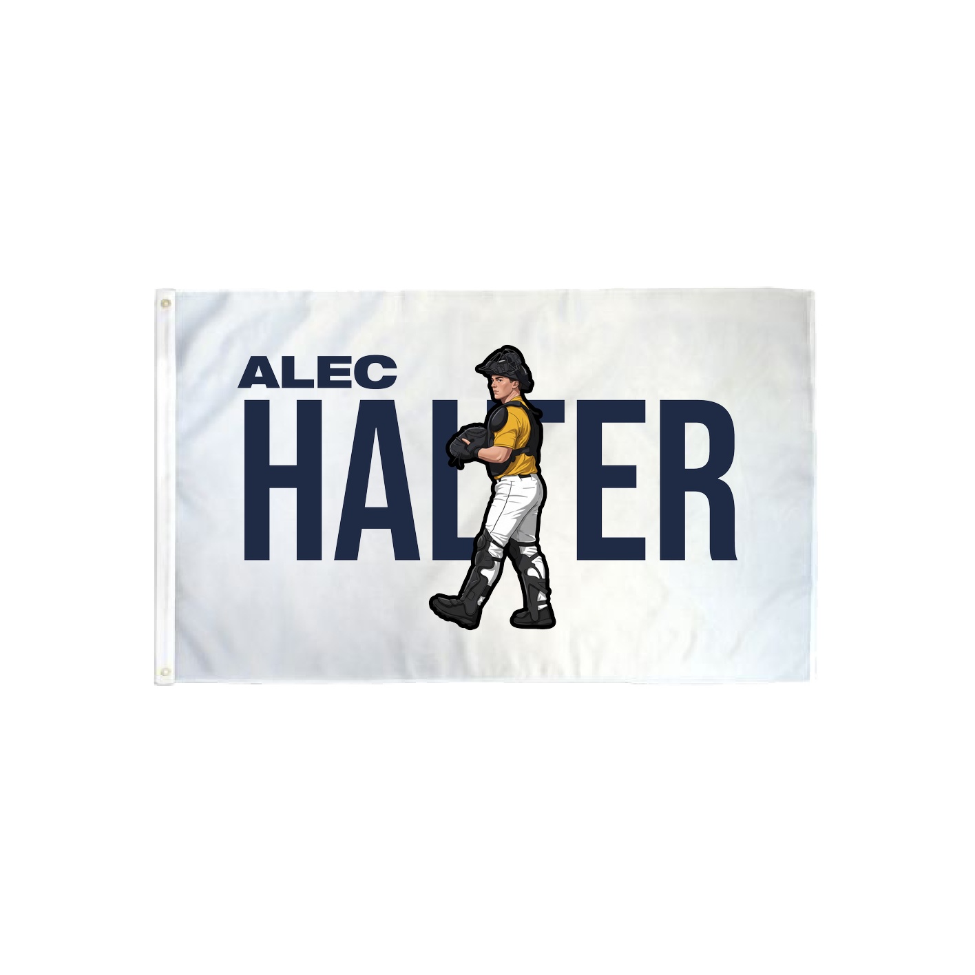3x5 Flag — Player Name in Classic