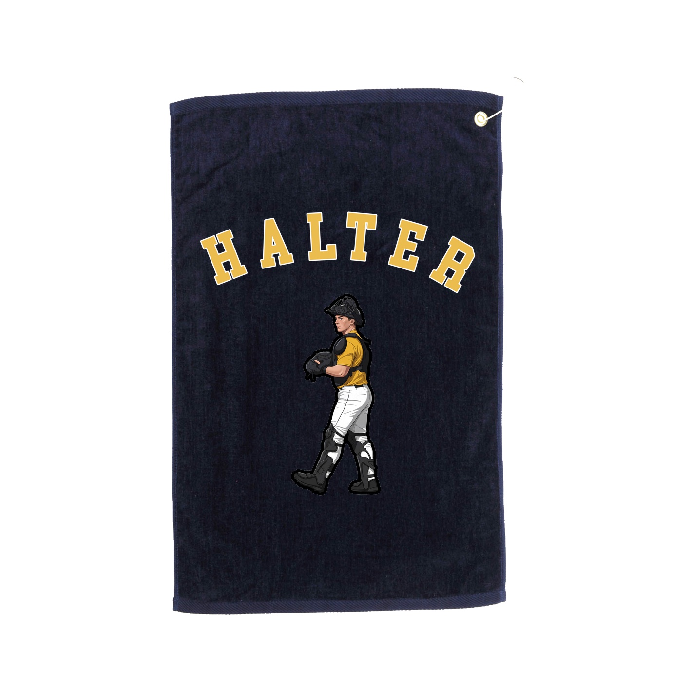 Golf Towel — Shirsey Arch in Navy