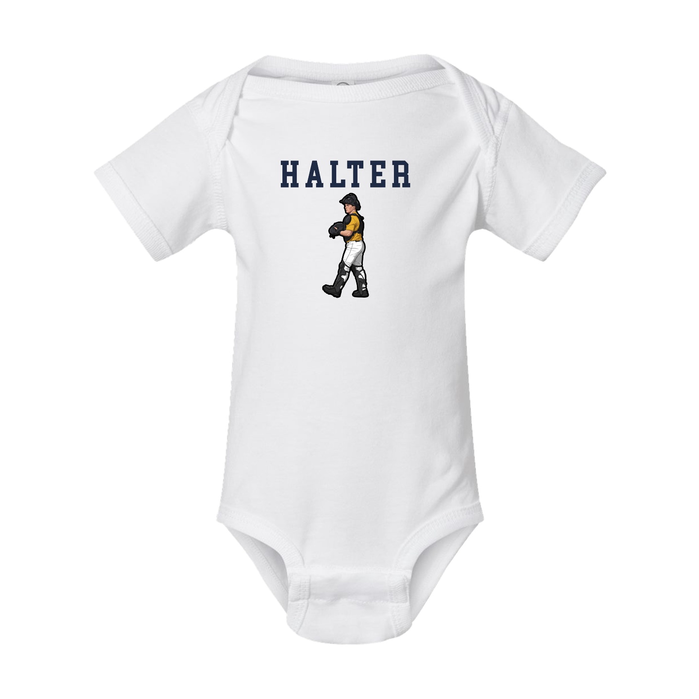 Baby Onesie — Shirsey in White