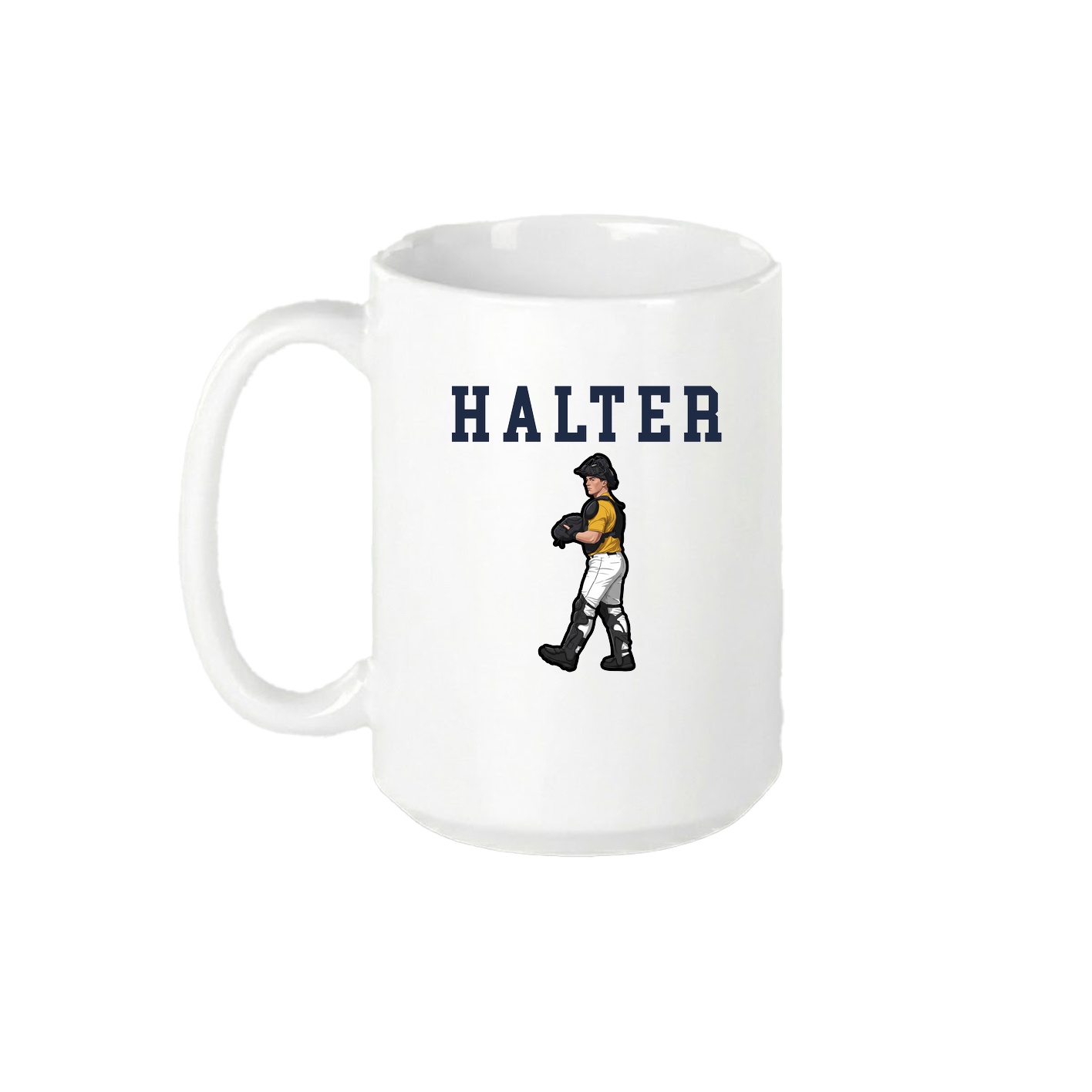 15oz Coffee Mug — Shirsey in White