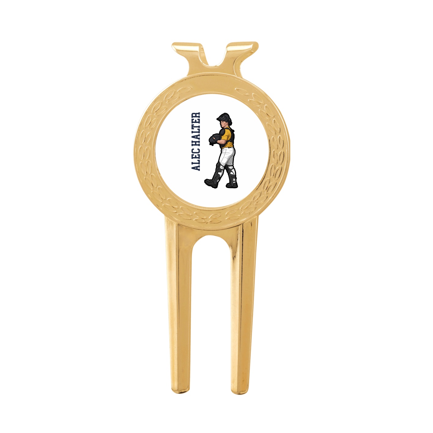 Divot Tool with Ball Marker — Name Vertical in Classic