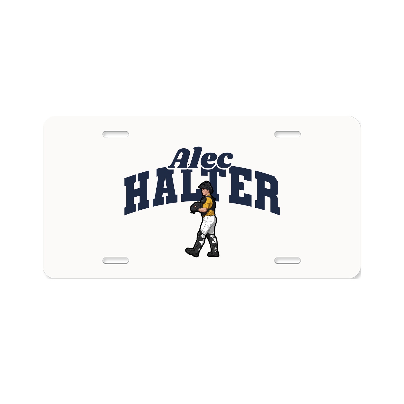 License Plate — Signature Arch in Classic