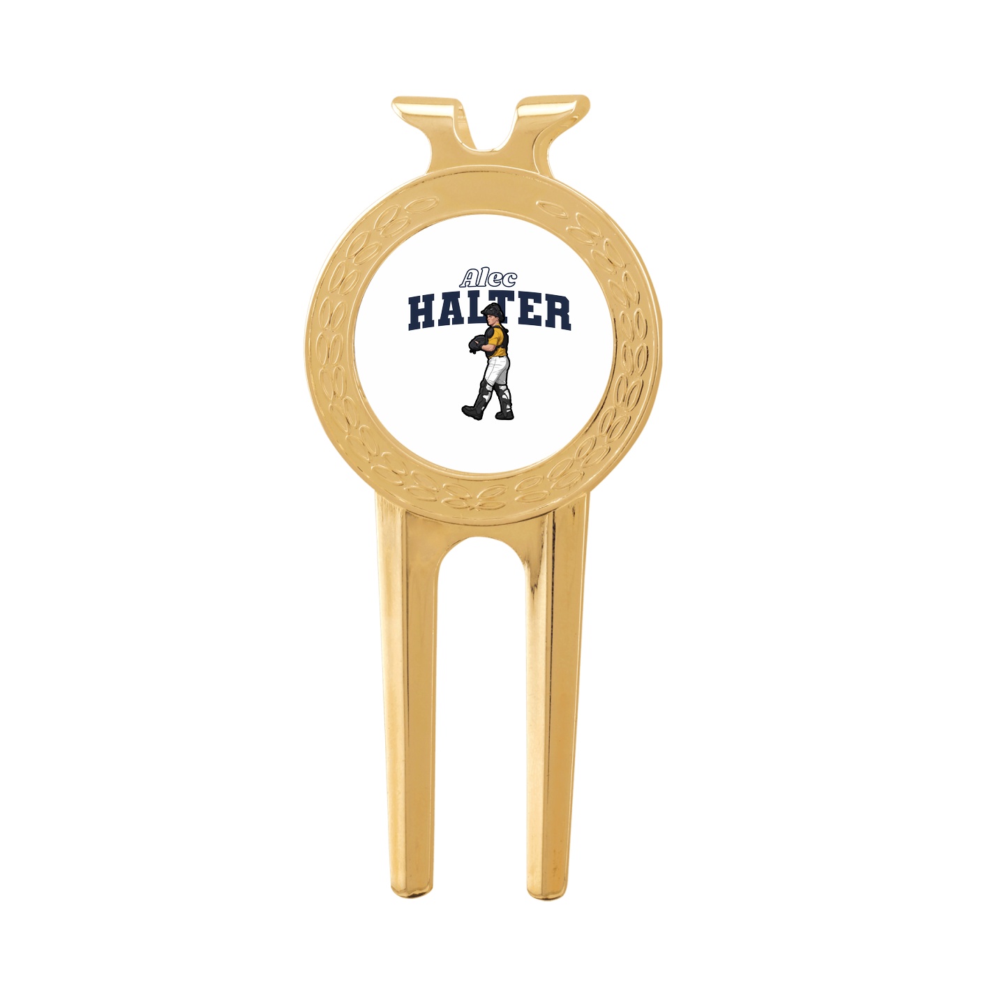 Divot Tool with Ball Marker — Name Arch in Classic