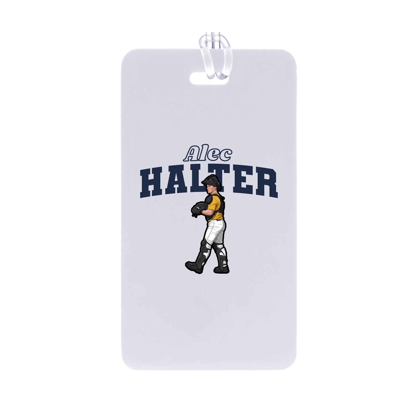 Bag Tag — Name Arch in Classic