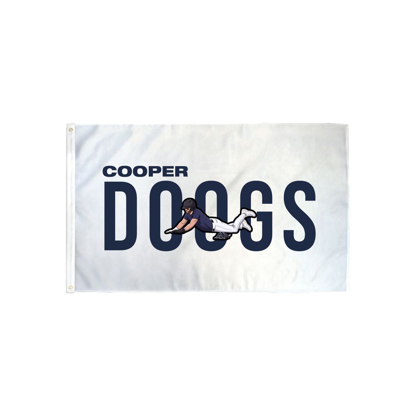 3x5 Flag — Player Name in Classic