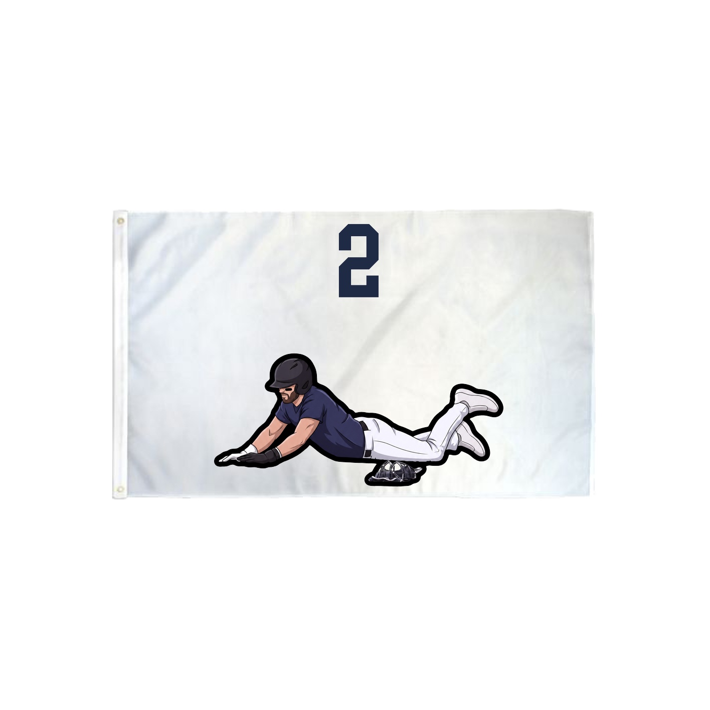3x5 Flag — Number Top in Classic