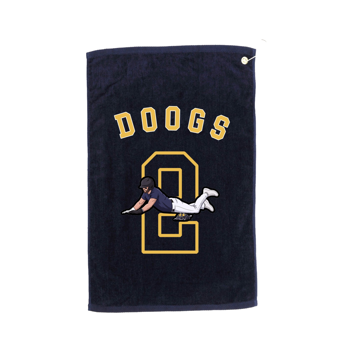 Golf Towel — Shirsey Arch in Navy