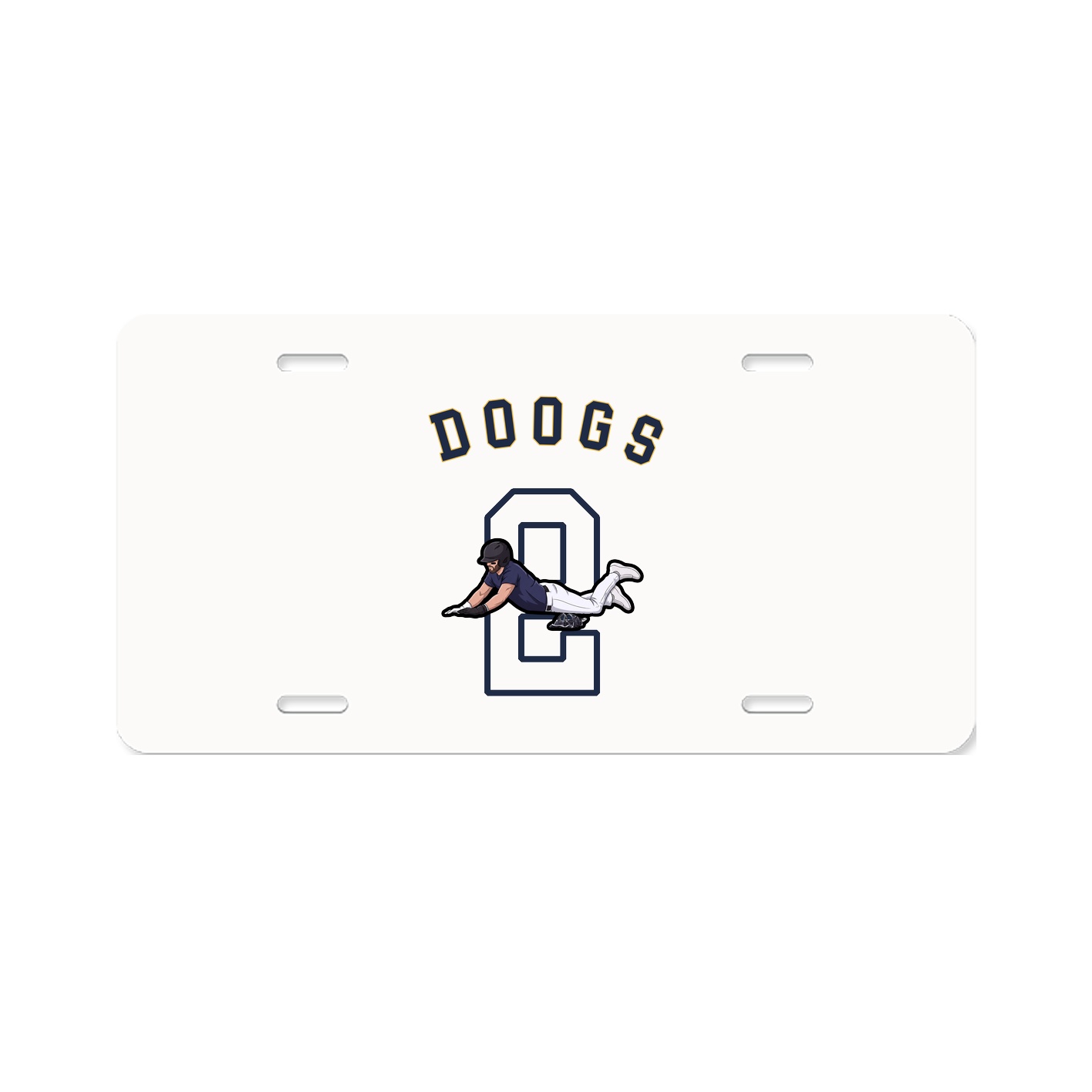 License Plate — Shirsey Arch in Classic