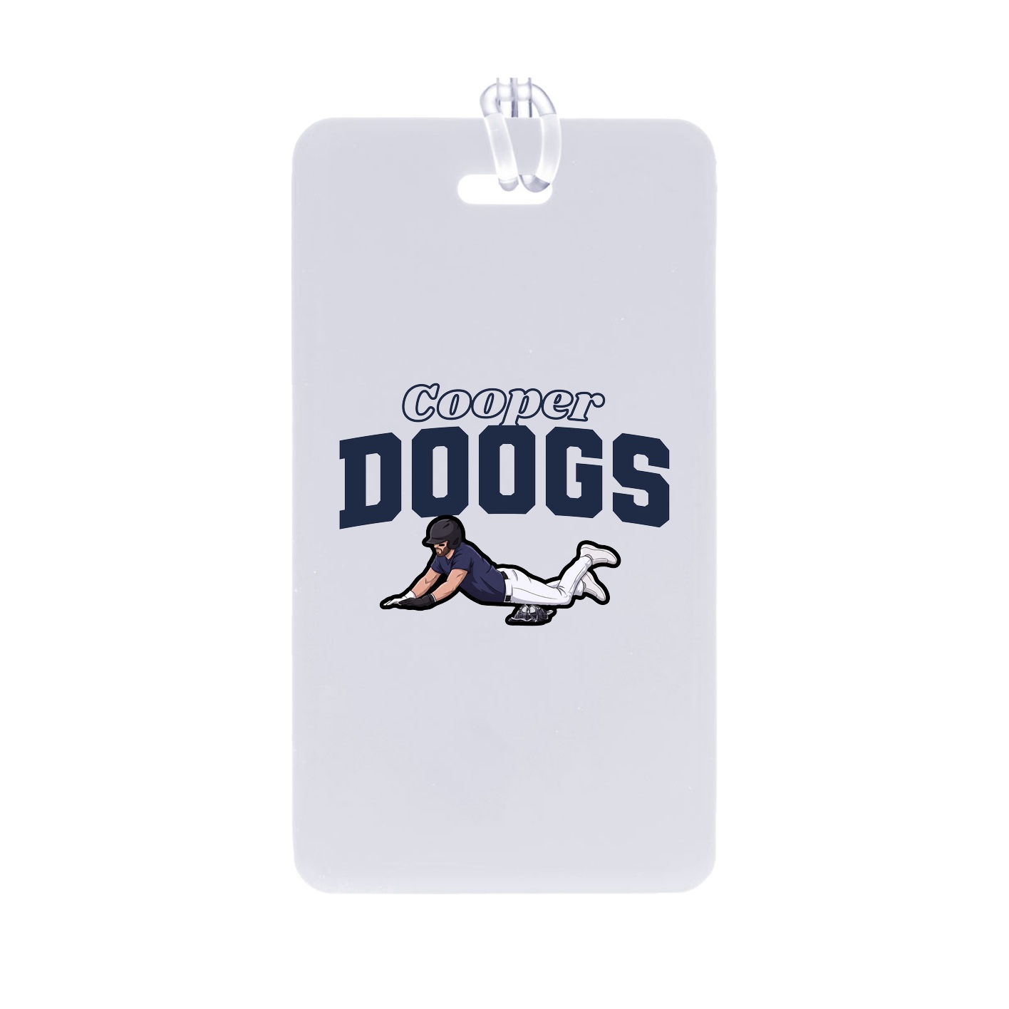 Bag Tag — Name Arch in Classic