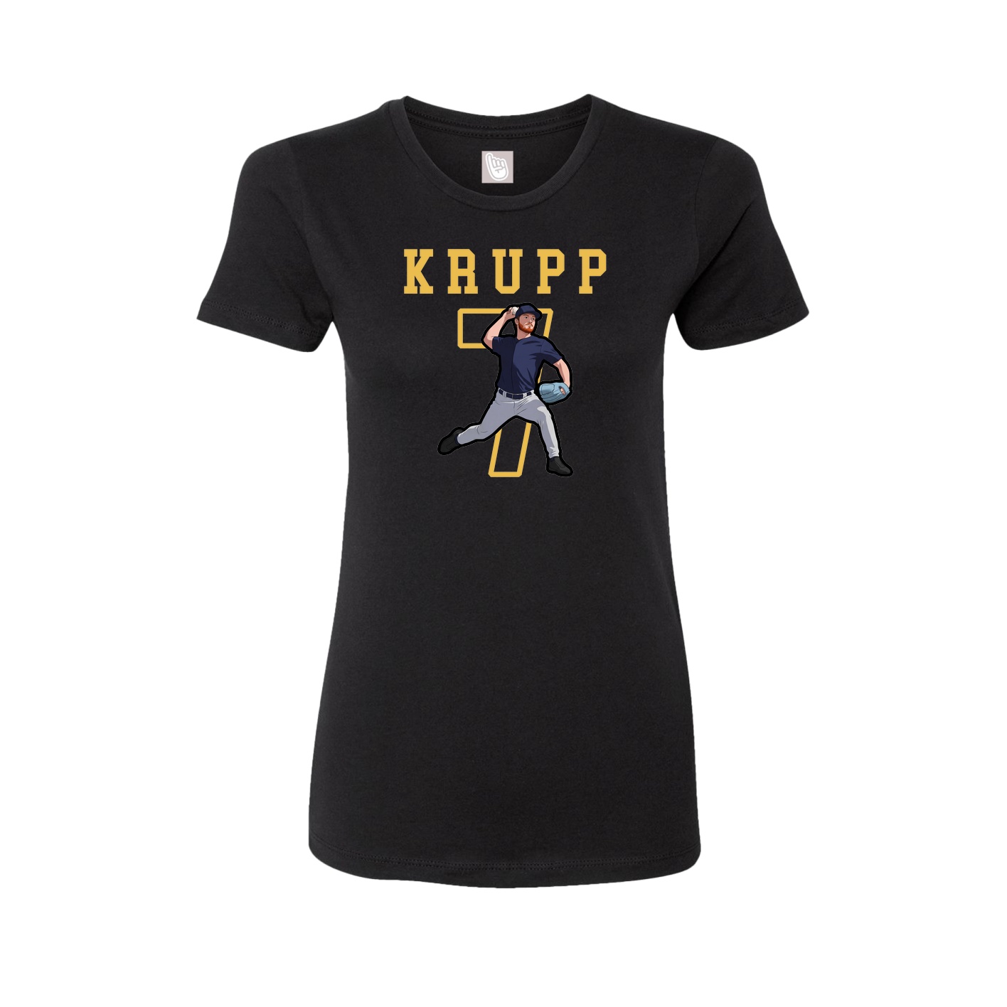 Fitted Women's Tee — Shirsey in Black