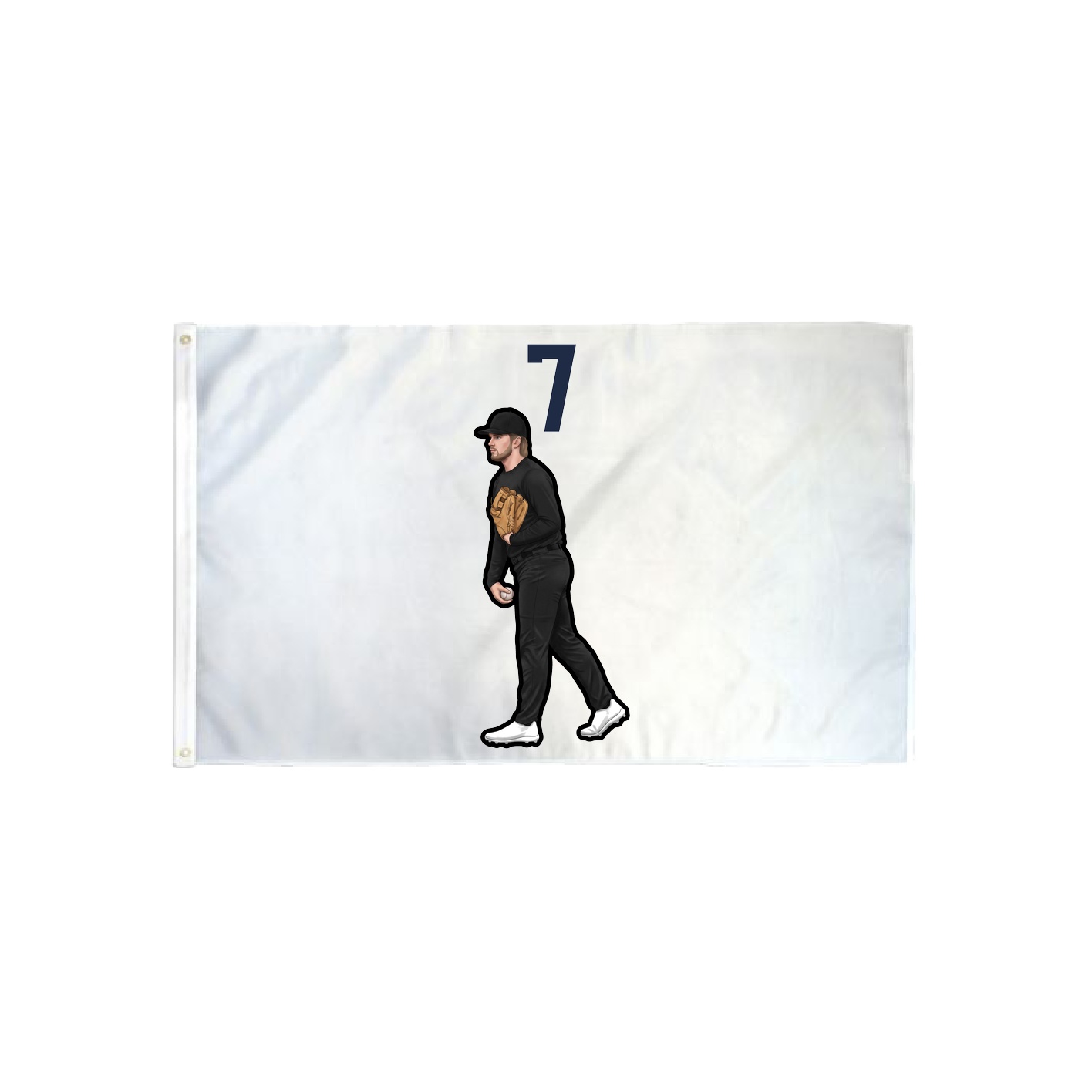 3x5 Flag — Number Top in Classic