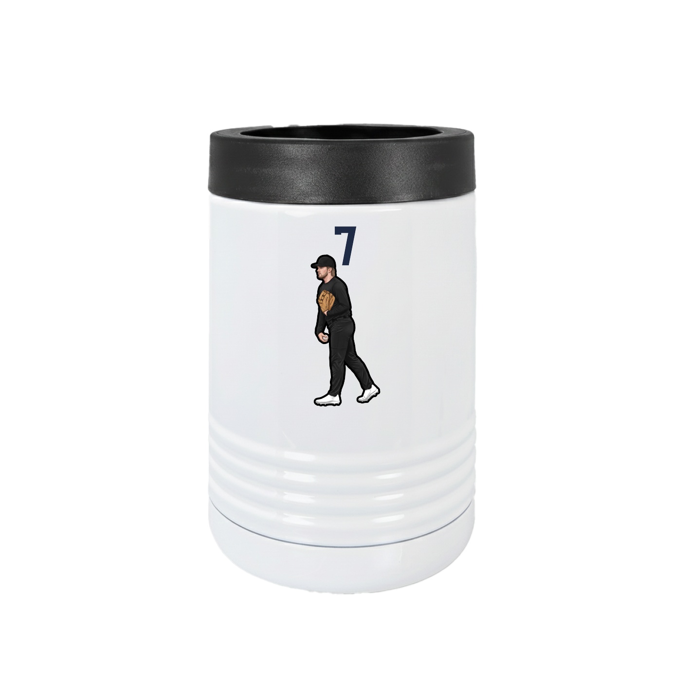 Beverage Holder — Number Top in White