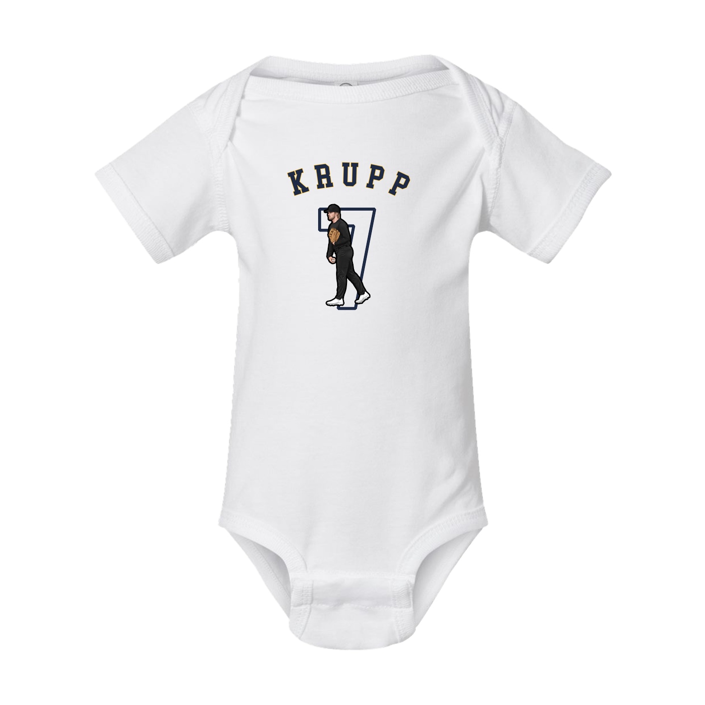 Baby Onesie — Shirsey Arch in White