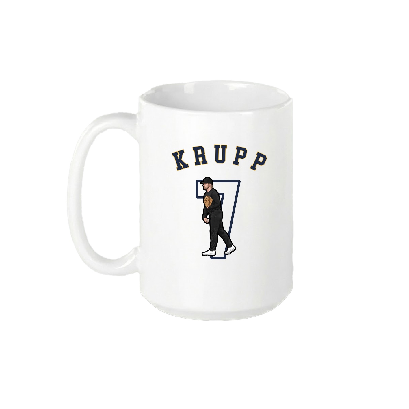 15oz Coffee Mug — Shirsey Arch in White