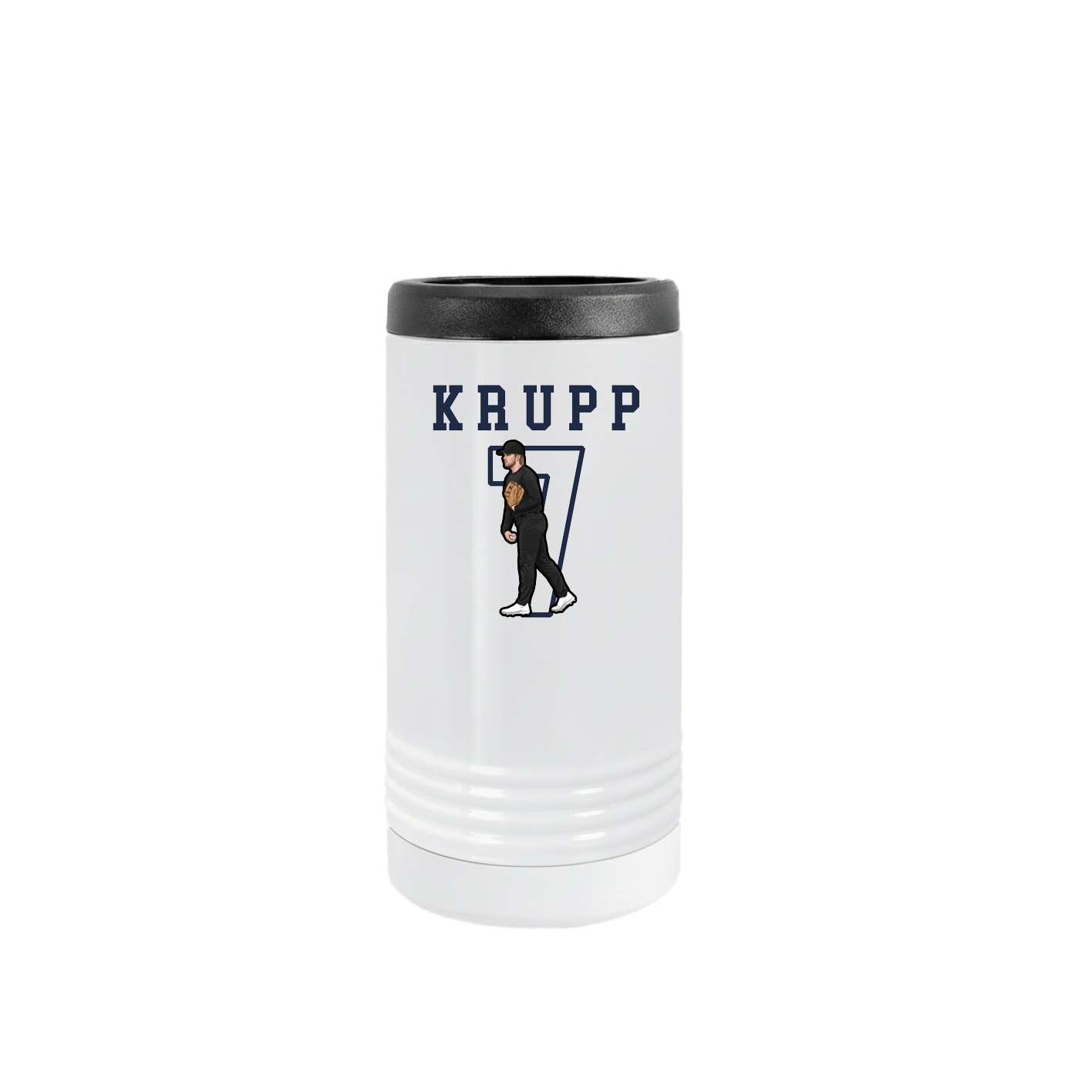 Slim Beverage Holder — Shirsey in White