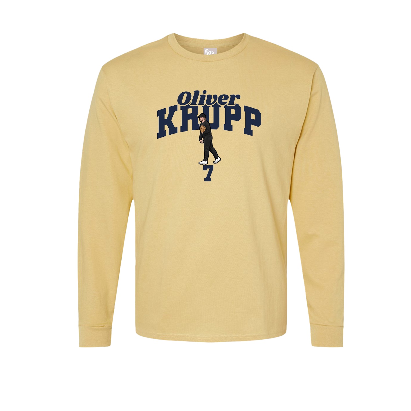 Long Sleeve Tee — Signature Arch in Vegas Gold