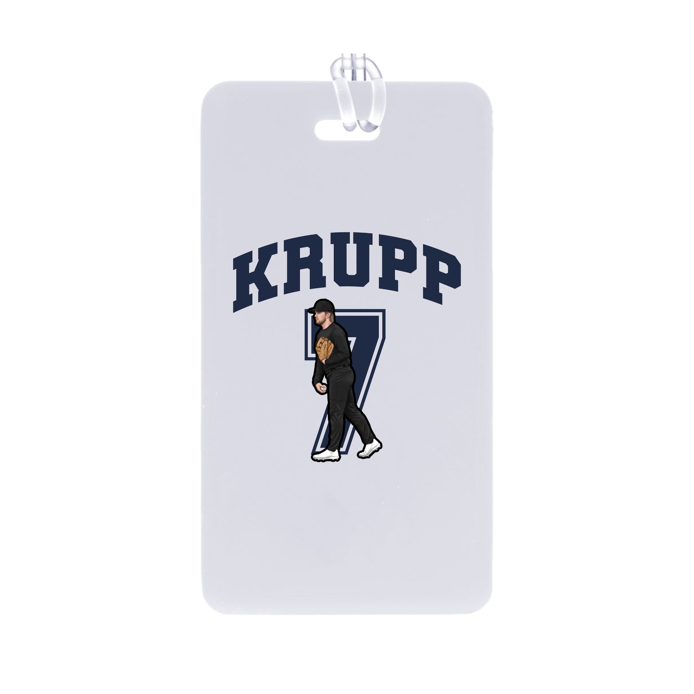 Bag Tag — Number in Classic