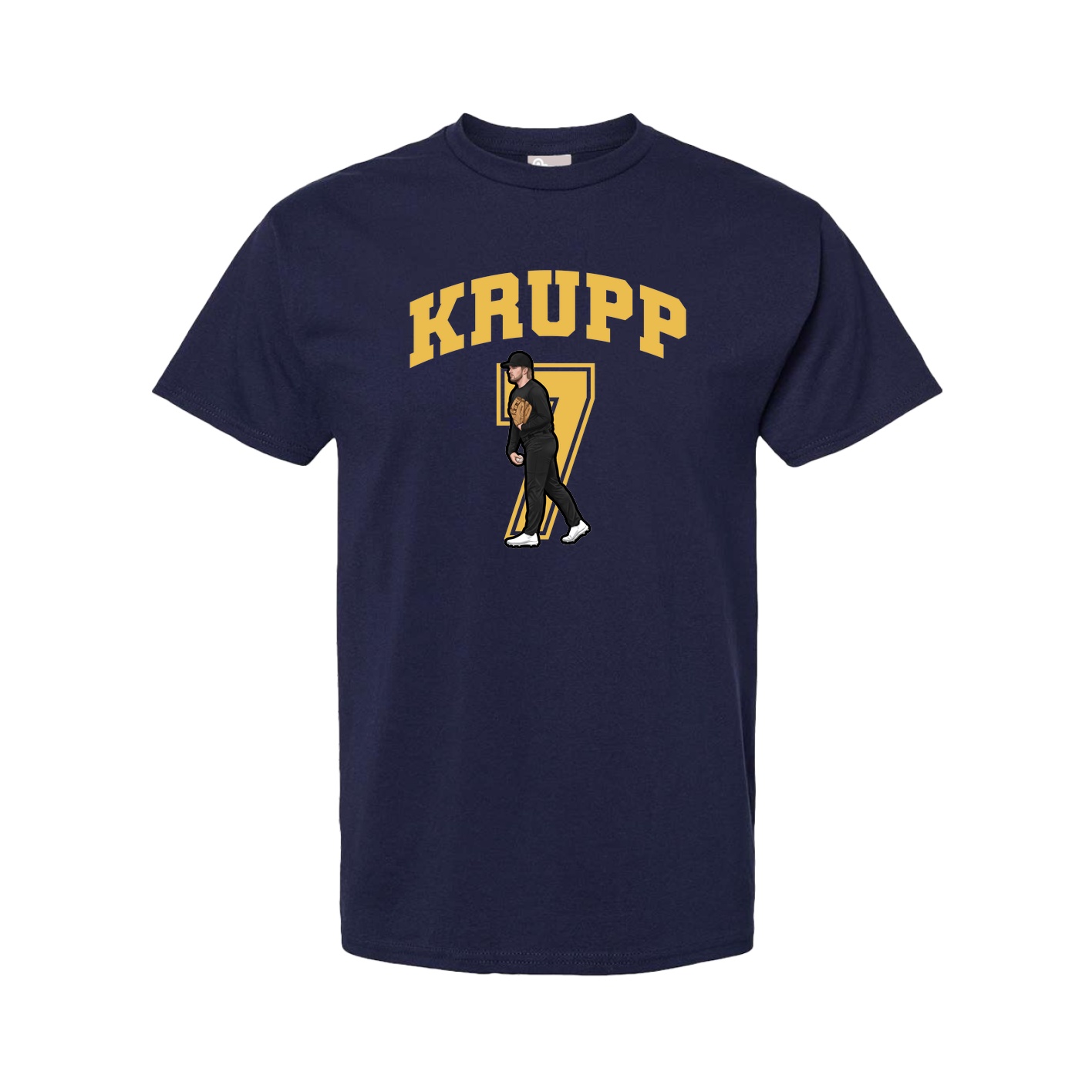 Tee — Number in Navy