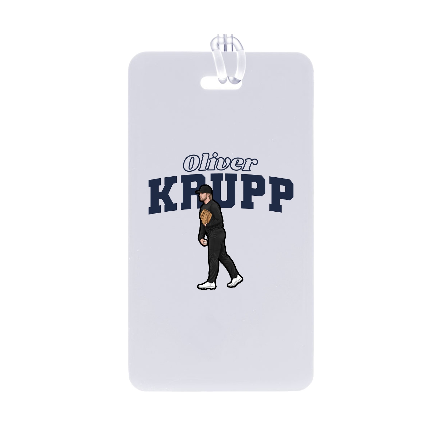 Bag Tag — Name Arch in Classic