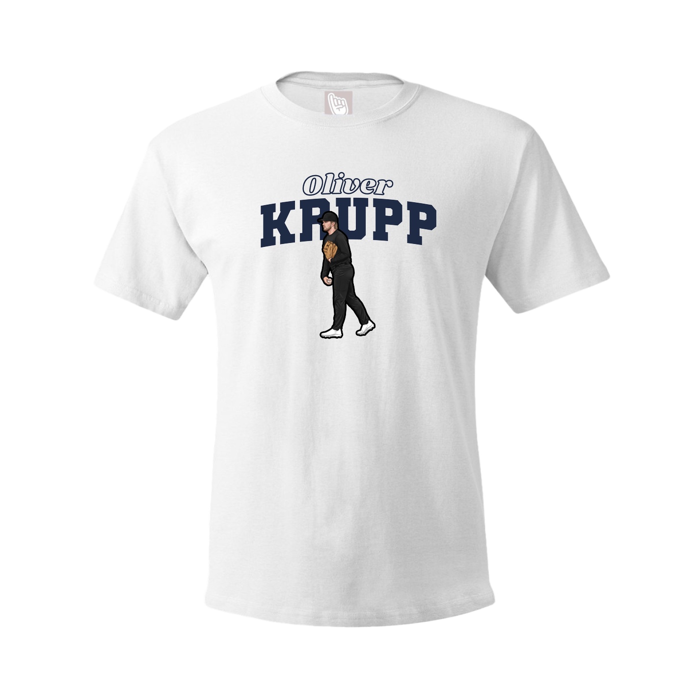 Tee — Name Arch in White