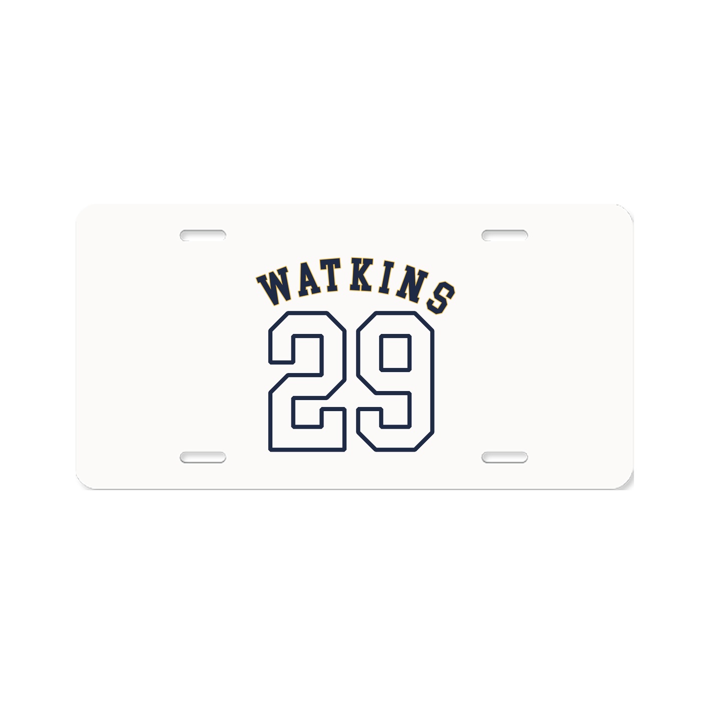 License Plate — Shirsey Arch in Classic