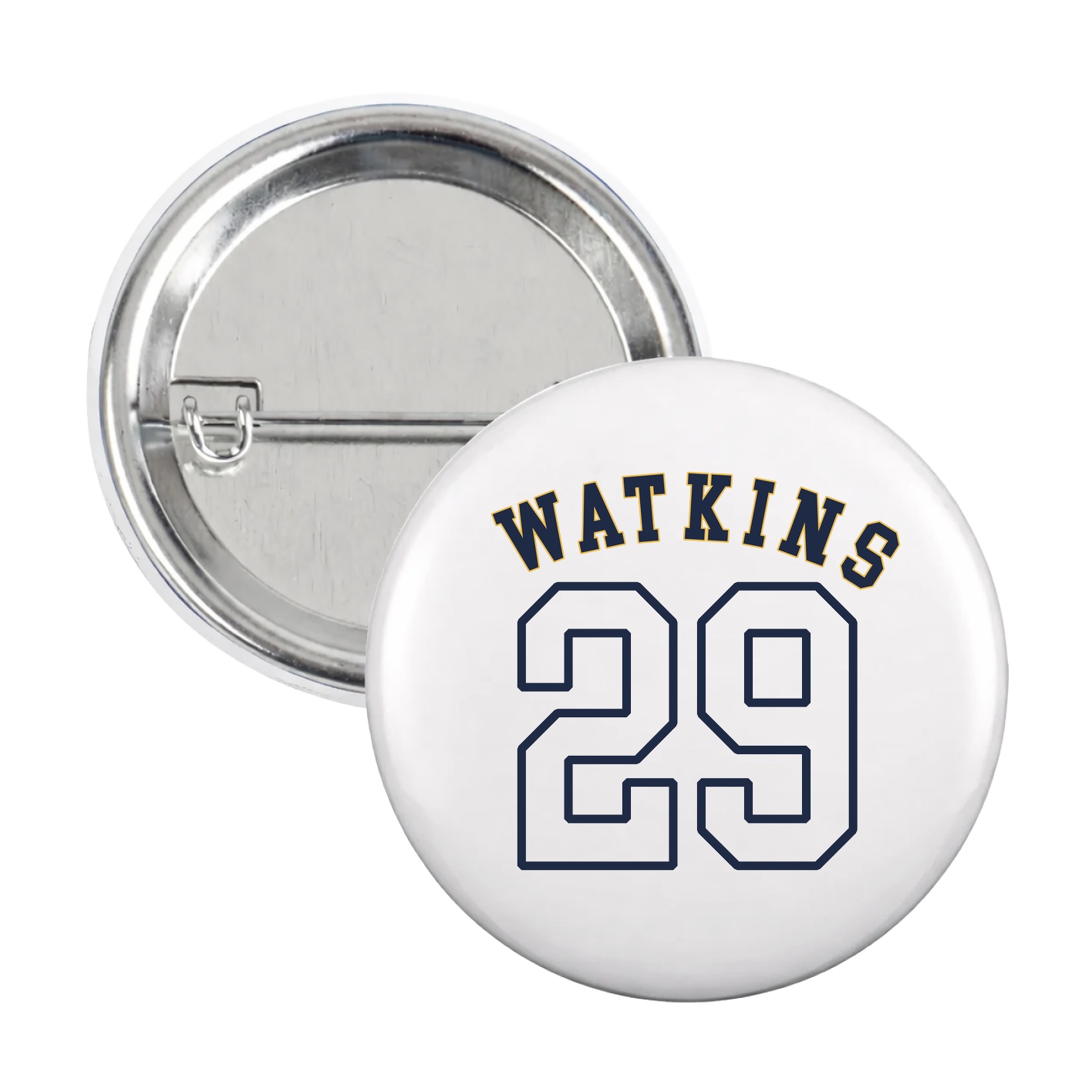 Game Day Button — Shirsey Arch in White