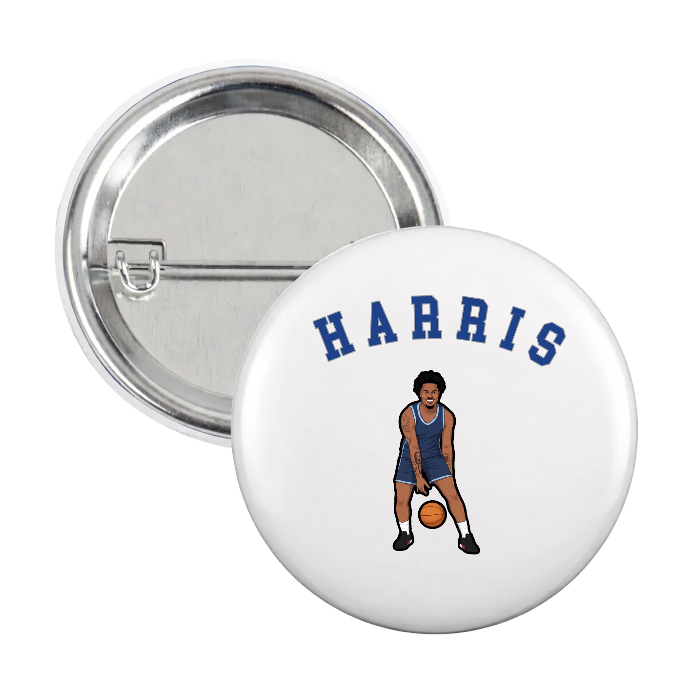 Game Day Button — Shirsey Arch in White