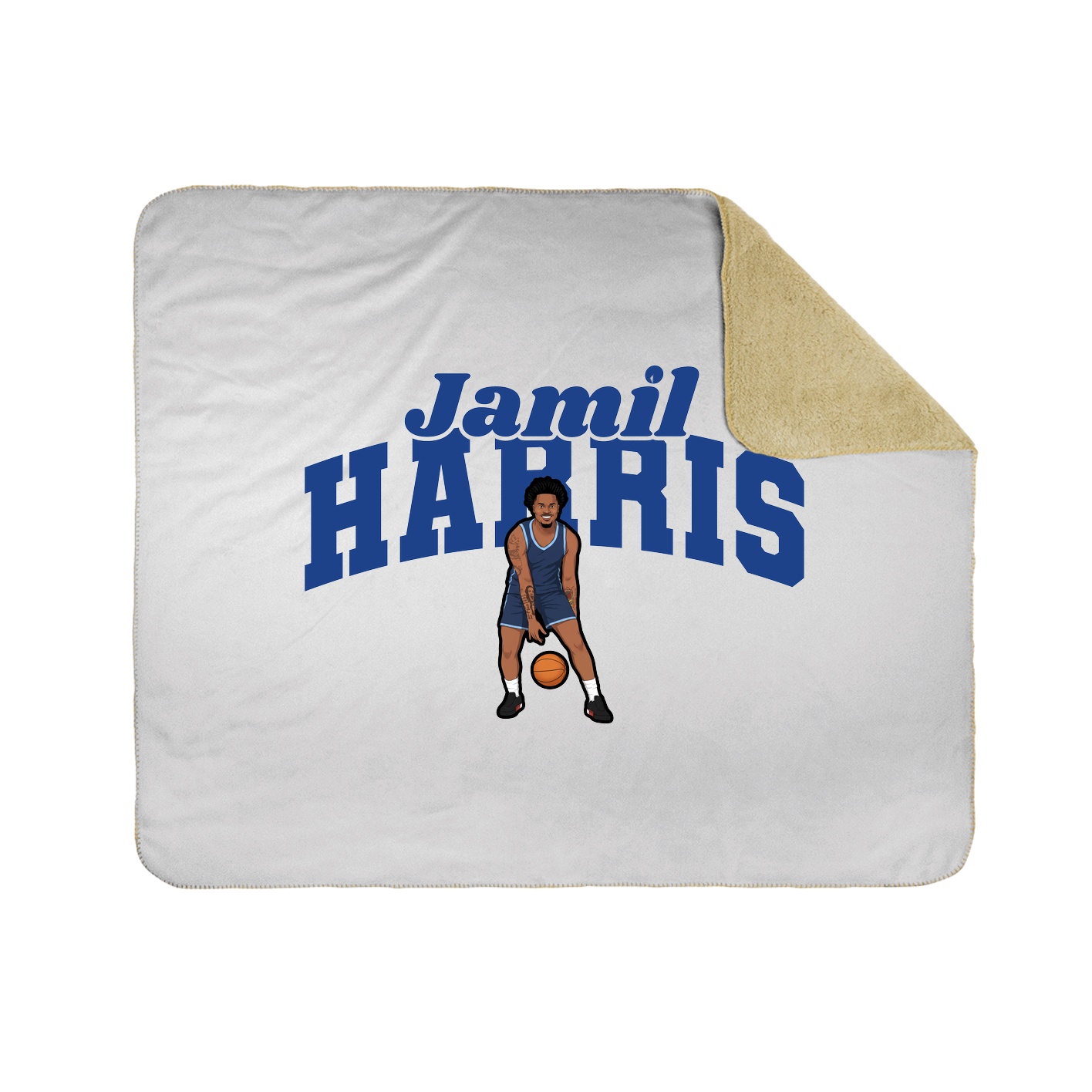Throw Blanket — Signature Arch in White