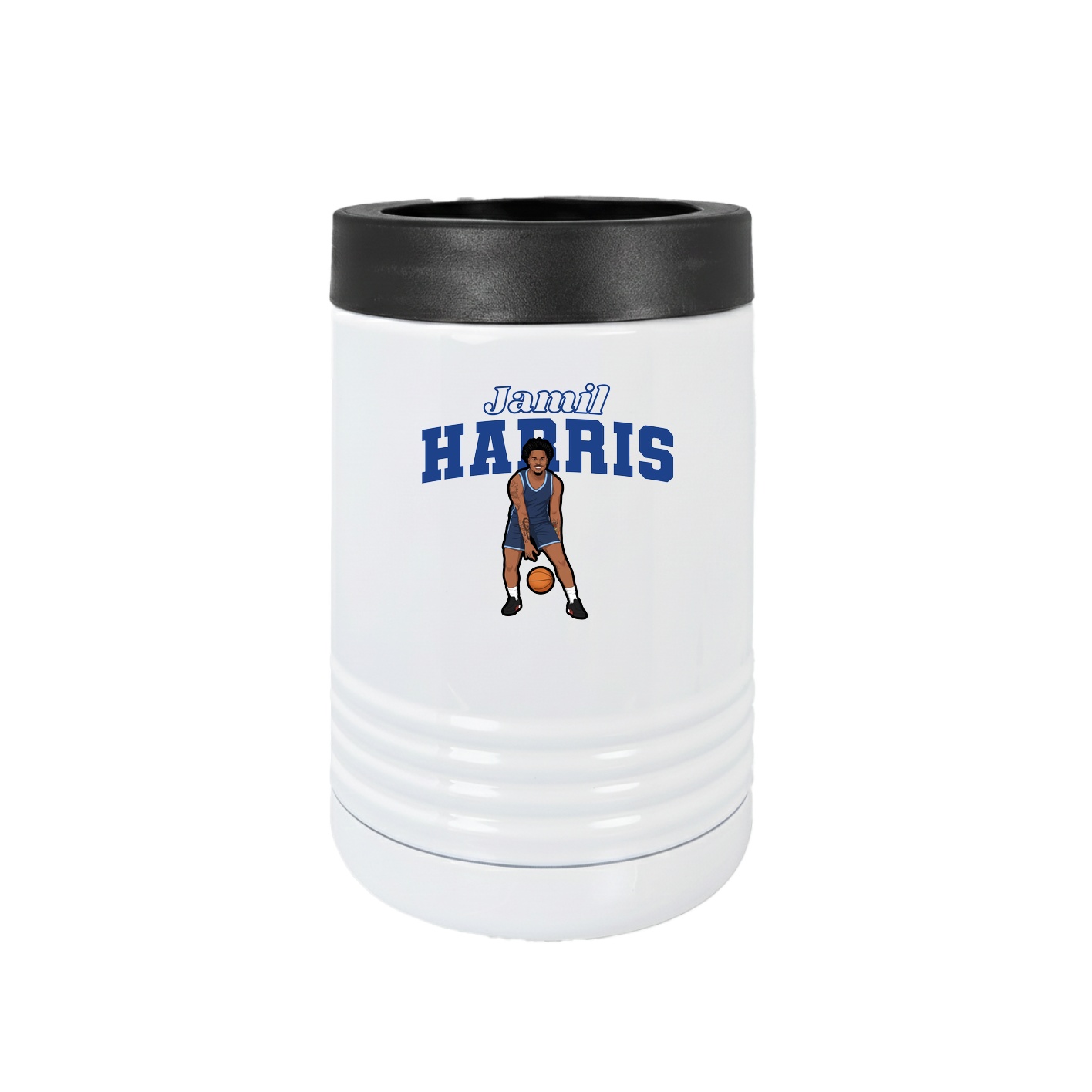 Beverage Holder — Name Arch in White