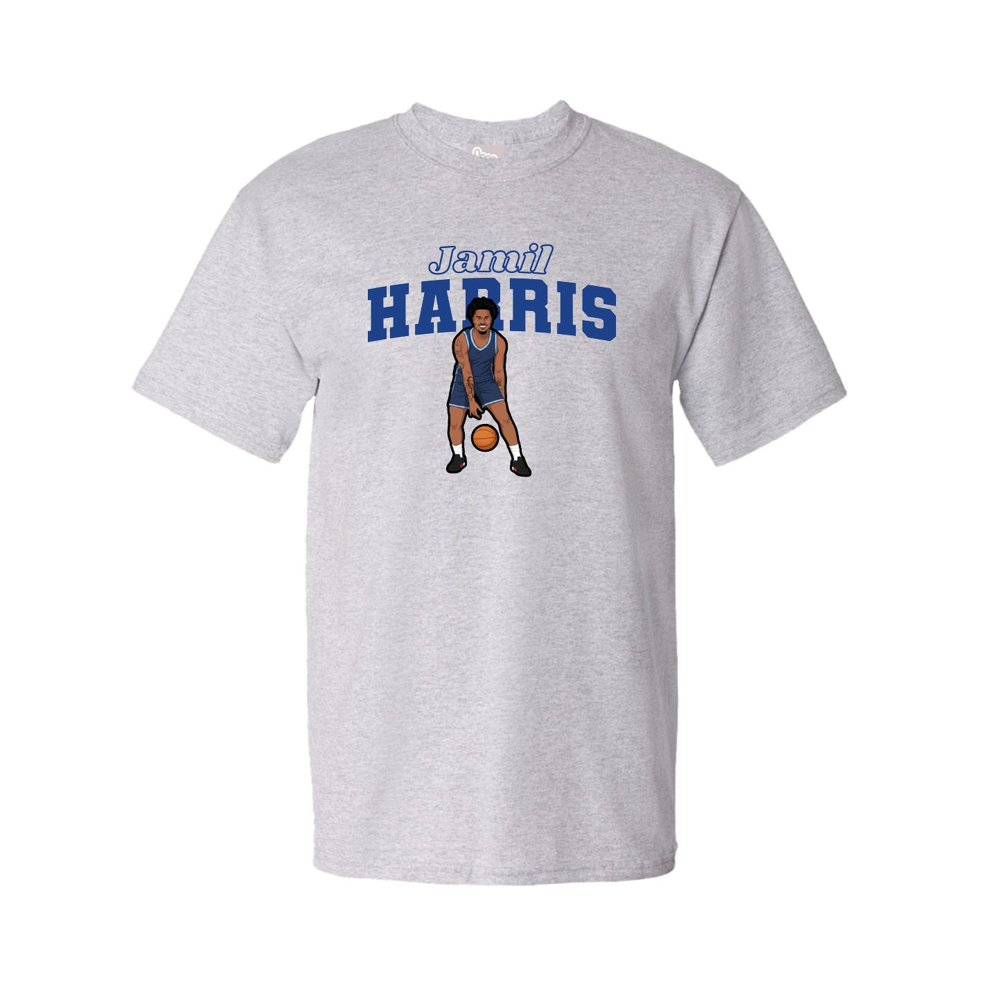Tee — Name Arch in Grey