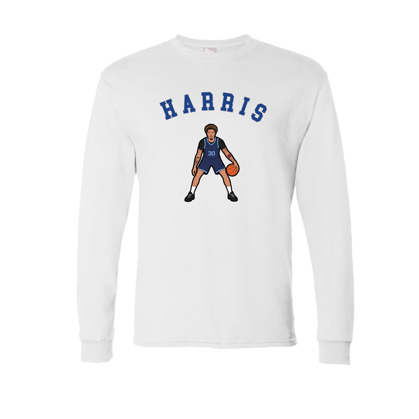 Long Sleeve Tee — Shirsey Arch in White