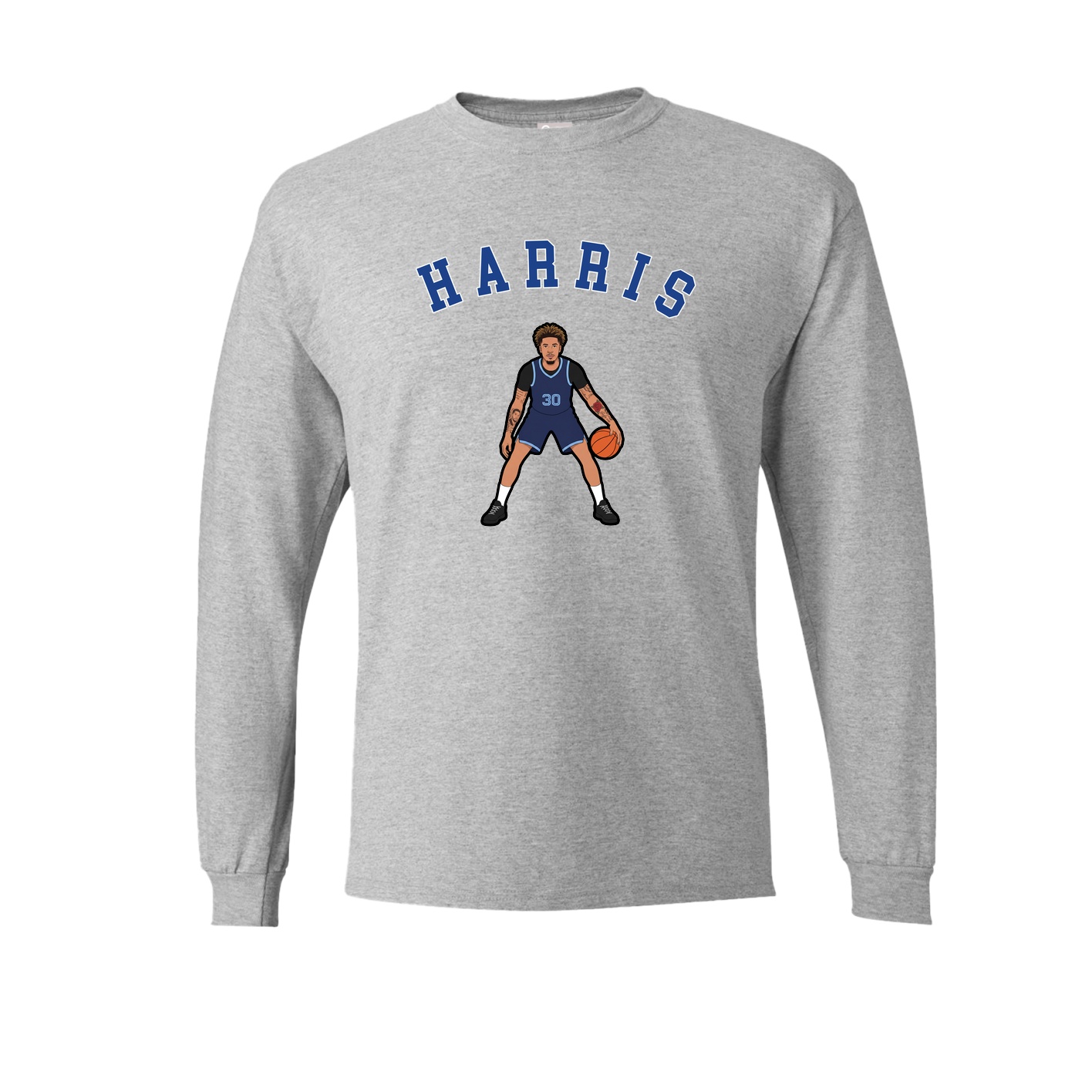 Long Sleeve Tee — Shirsey Arch in Grey